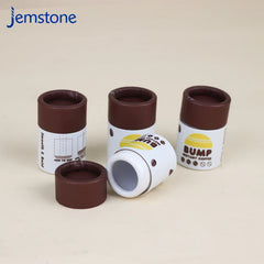 Custom Eco-friendly Cardboard Food Jar Tea Can Container Cylinder Box Packaging Kraft Tea Bag Coffee Bean Powder Paper Tube