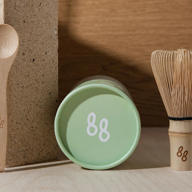 Recycclable Biodegradable Paper Tube With Custom Metal Lid Mouth Sealing for Loose Leaf Tea