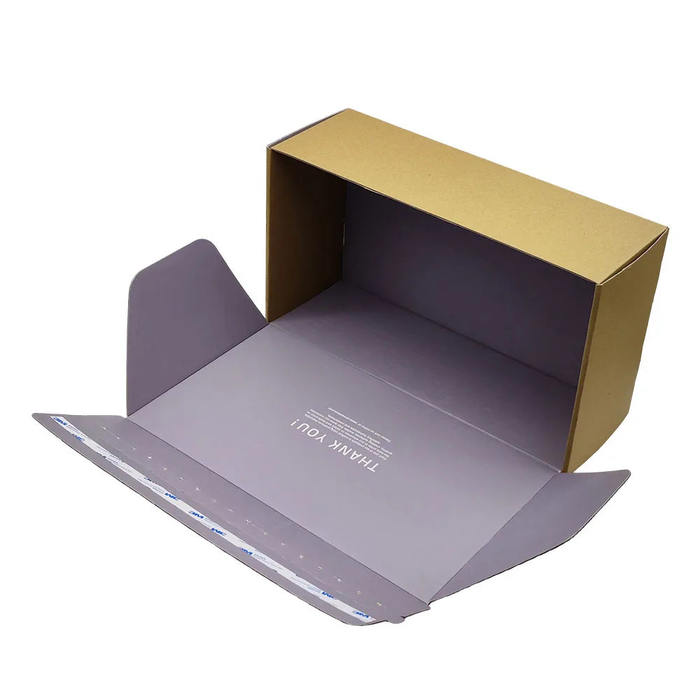 Custom FSC Luxury Personalized Sports Men Boxing Shoes Boxes Storage Craft Paper Box Packaging With Tear Strip Zipper Line