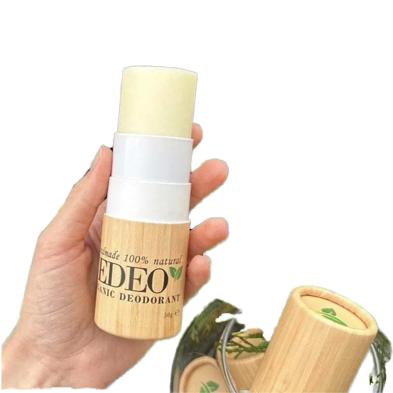 Customized Empty Kraft Lip Balm Deodorant Stick Cylinder Packaging Twist up Paper Tubes for Cosmetics