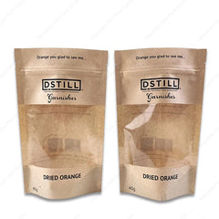 Nut Bag Packaging Compostable Tea Spices Doypack Stand-up Package Snack Recycle Kraft Dry Fruit Dried Nuts Pouches