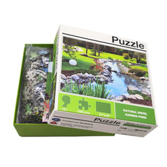 Oem Custom Printing Kids Toys Cartoon Paper Puzzle Board Games Cardboard Jigsaw Puzzles Accessories for Adults 1000 Pieces