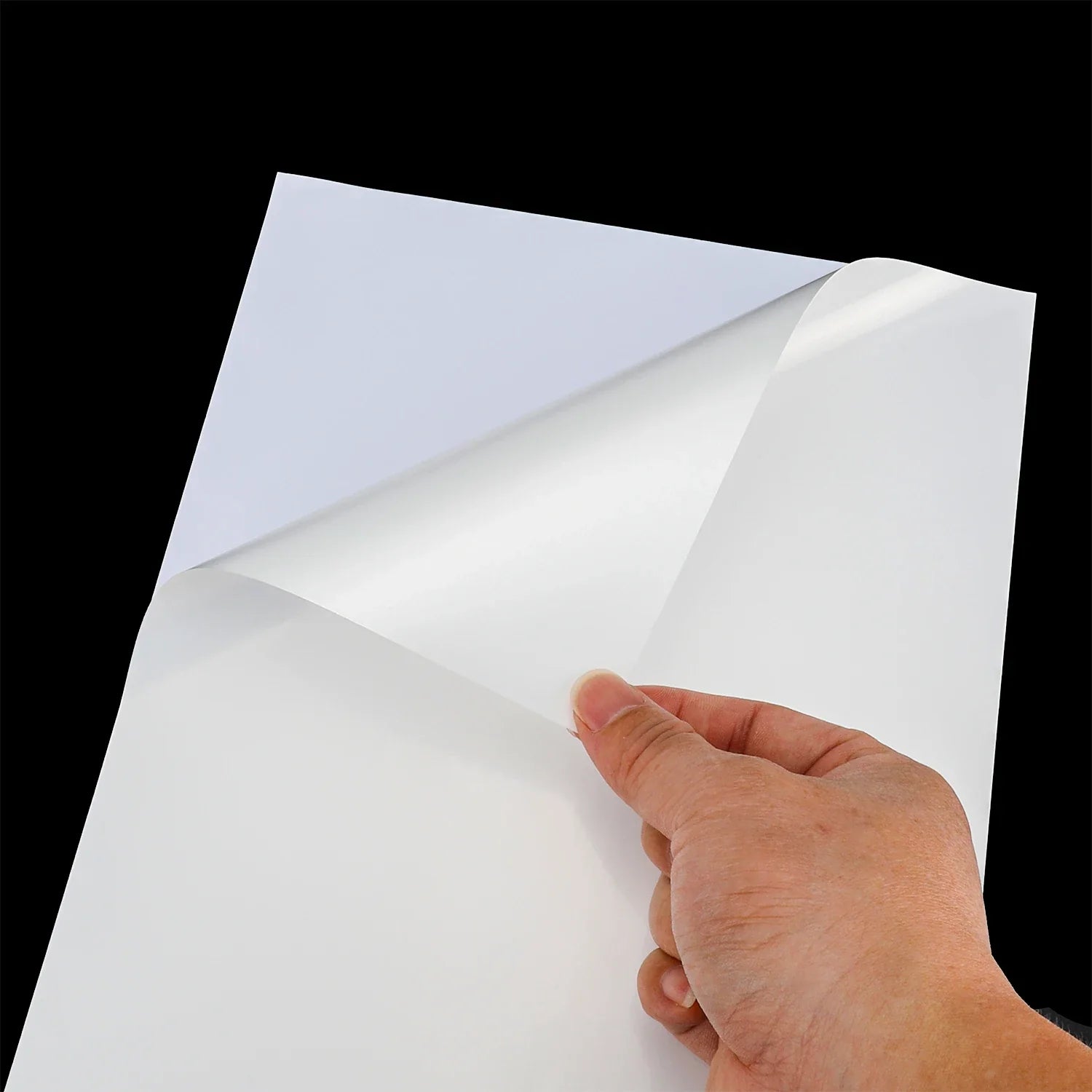 Standard A4 8.5x11 Letter Size Self Adhesive Glossy Matte White Inkjet PP Self-adhesive White PP Film for Inkjet Printer