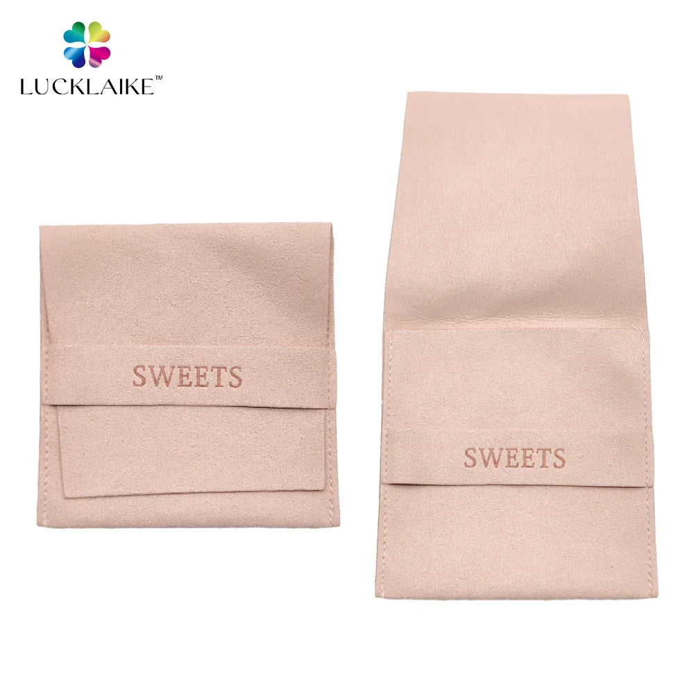 Custom Jewellery Display Box With Pouch for Bracelets Pouch Small Velvet Bags for Jewelry Dust Bag Pouch Gift Jewelry Package