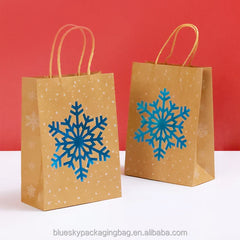 Eco-Friendly Uncoated Kraft Paper Bag - 100% Biodegradable Shopping Bag Without Plastic Liner