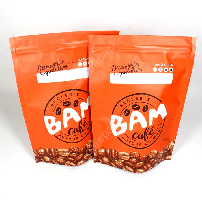 Food Packaging Mylar Bag Custom Printed Eco Friendly Aluminum Foil Plastic Stand up Pouch Custom Protein Powder Bag