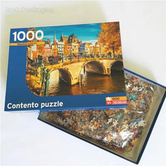 Make Your Own High Quality Puzzle Coloring Printed Paper Jigsaw Shaped Die Cut Landscapes Puzzle Pieces Production Printing Fact