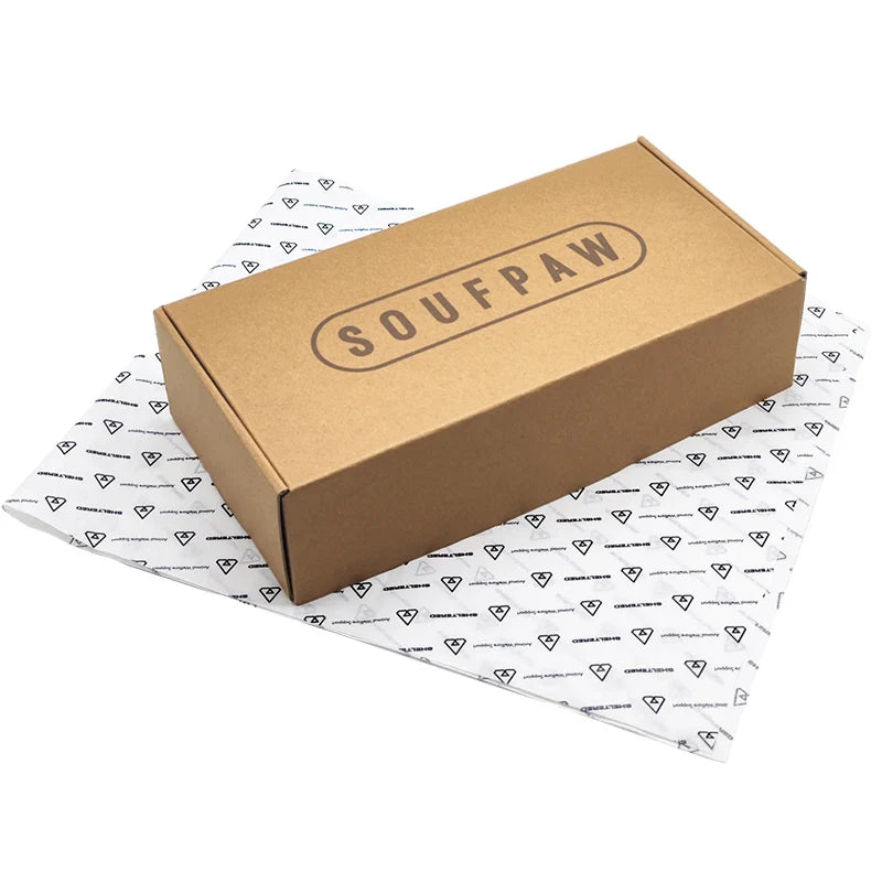 China 100% Recycled E-commerce Business Packaging Tissue Paper Board Clothing Shipping Kraft Corrugated Boxes with Logo