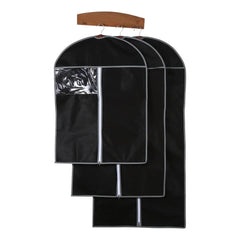 Extra Large Suit Garment Bag for Multiple Suits, Coats & Dresses Hanging Storage with Multiple Pockets & Shoulder Strap