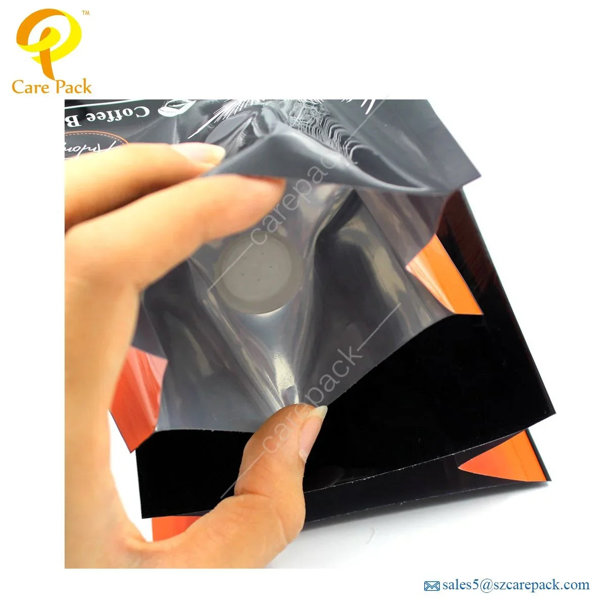 Custom Printed Flat Bottom Coffee Bags 100g 250g 500g One Way Air Valve Beans Box for Pet Food and Coffee/Tea Packaging